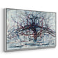 Horizontal Tree, 1912 - Floater Framed Canvas Print