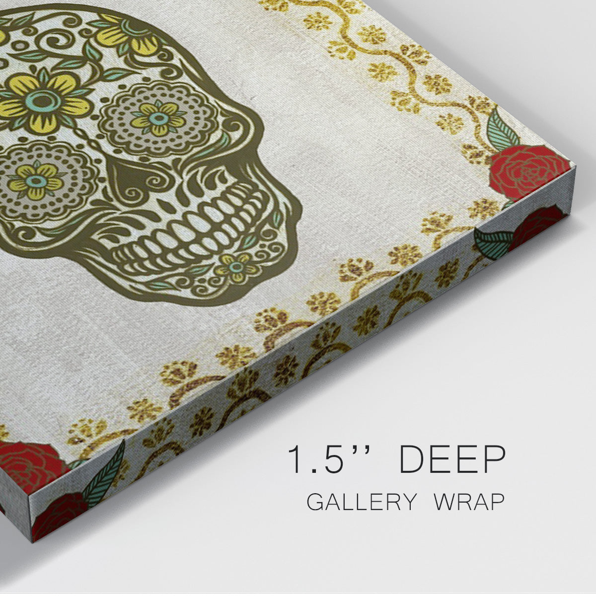 Day of the Dead II-Premium Gallery Wrapped Canvas - Ready to Hang