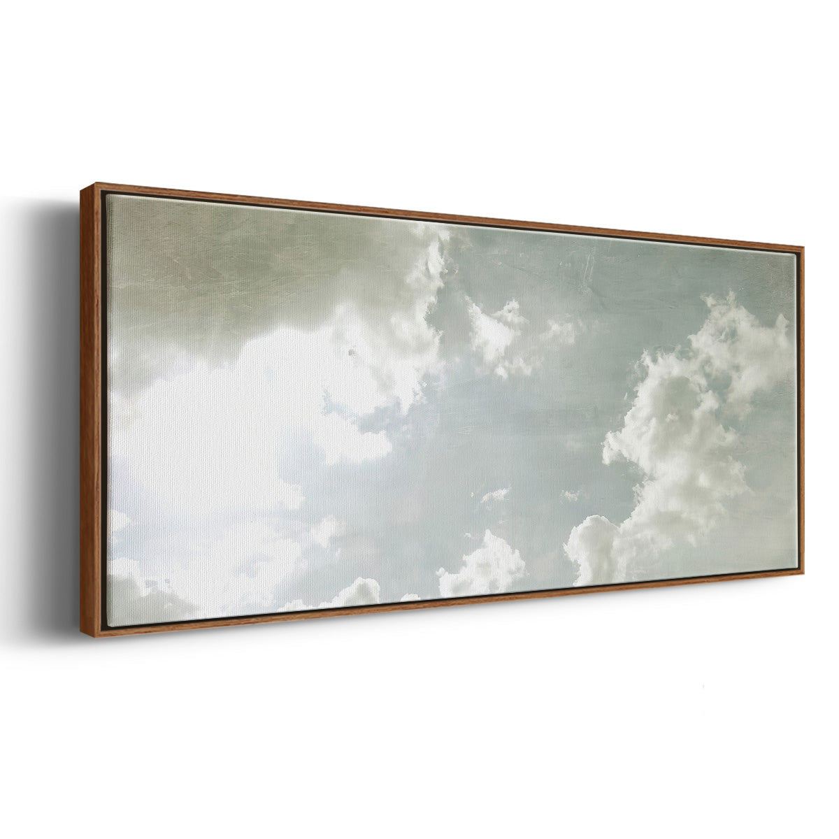 Sky Scrapers I - Floater Framed Canvas Print