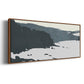 Cutter Island I - Floater Framed Canvas Print