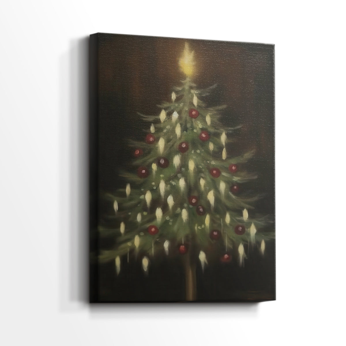 Amber Hearth Carol - Canvas Art Print
