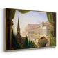 The Architect's Dream, 1840 - Floater Framed Canvas Print