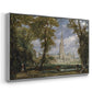 Salisbury Cathedral from the Bishop's Grounds, c. 1825 - Floater Framed Canvas Print