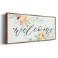 Welcome - Floater Framed Canvas Print