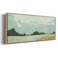 Farmland Study II - Floater Framed Canvas Print