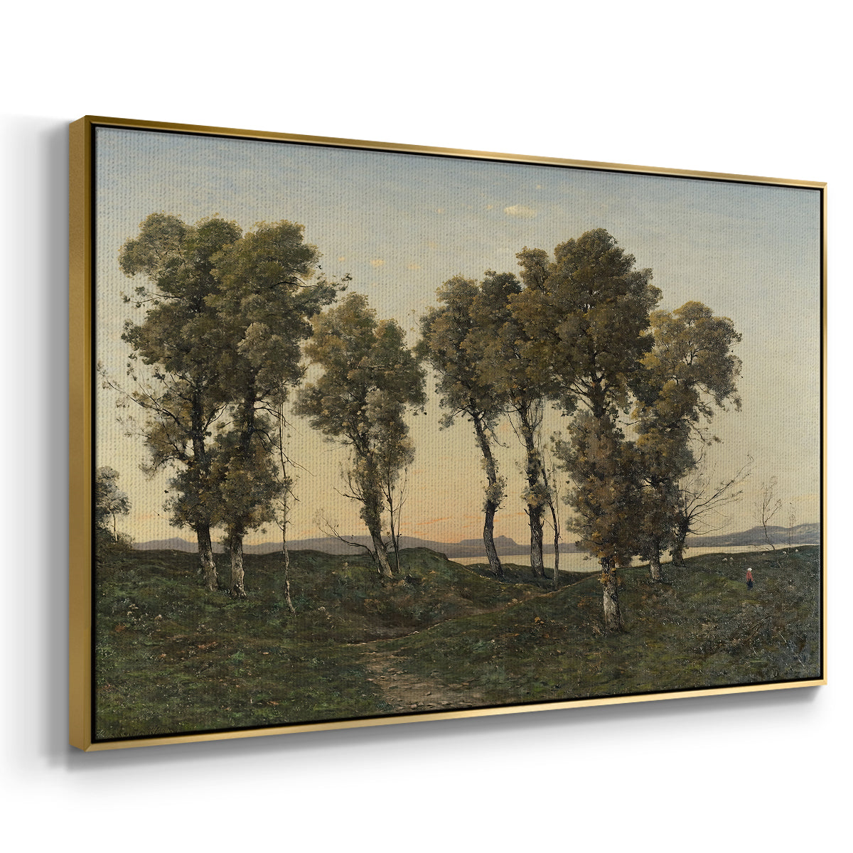 Autumn Evening, 1894 - Floater Framed Canvas Print