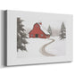 Snow of Silver Blessing - Canvas Art Print