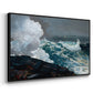 Northeaster, 1895 - Floater Framed Canvas Print