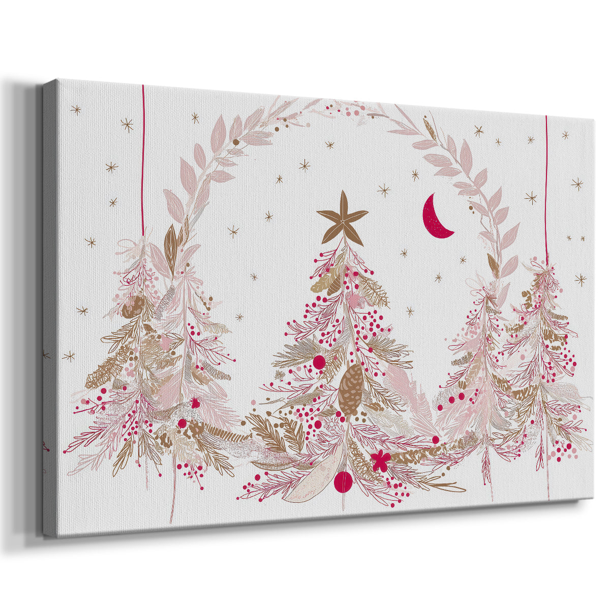 Snowwhite Midwinter at Dusk - Canvas Art Print