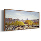 Que Du Lourve, 1867 - Floater Framed Canvas Print
