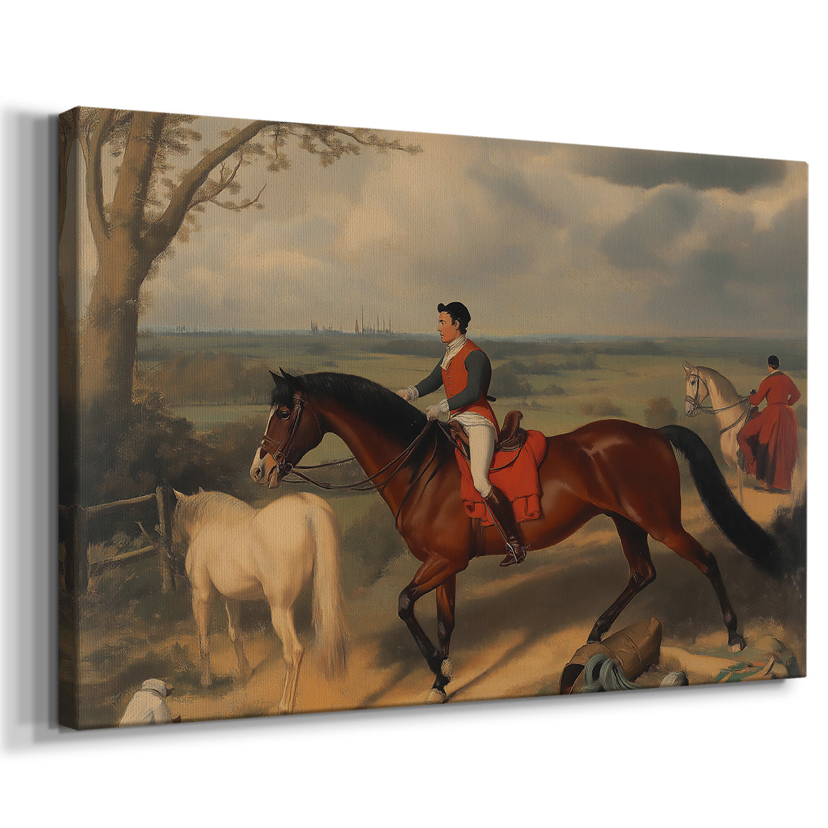horseman,riding,countryside,landscape,horse,grazing,outdoors,nature,dirt path,cloudy sky,equestrian,rider,animals,field,trees,scenery,leisure,tranquility,outdoor activity,historic,adventure,wildlife,rural,equine,grass,transportation,sport,heritage,tradition,autumn,colors,journey,lifestyle,exploration,equestrianism,countryside beauty,monument,travel,exercise,skill