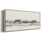 Wyeth Barn I - Floater Framed Canvas Print