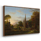 The Return, 1837 - Floater Framed Canvas Print