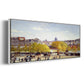 Que Du Lourve, 1867 - Floater Framed Canvas Print