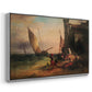 Fisherman's Family from Chioggia, 1838 - Floater Framed Canvas Print