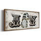 Winter Wonderland Friend Joy - Floater Framed Canvas Print