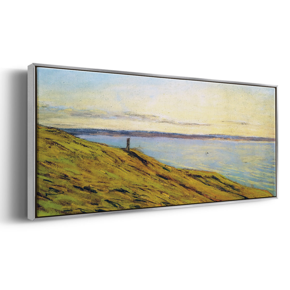 Sainte-Adresse, View Across the Estuary - Floater Framed Canvas Print