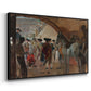 Before the Bullfight (Antes de la corrida), c. 1900 - Floater Framed Canvas Print