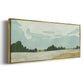 Farmland Study II - Floater Framed Canvas Print