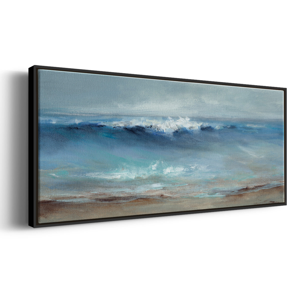 Northeast Wind - Floater Framed Canvas Print