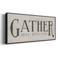 Gather Here With Love - Floater Framed Canvas Print