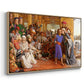 The Finding of the Saviour in the Temple, 1854-1860 - Floater Framed Canvas Print