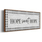Hope Sweet Hope - Floater Framed Canvas Print