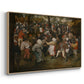 The Wedding Dance, c. 1566 - Floater Framed Canvas Print