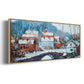 Sandviken, Norway 2, 1895 - Floater Framed Canvas Print
