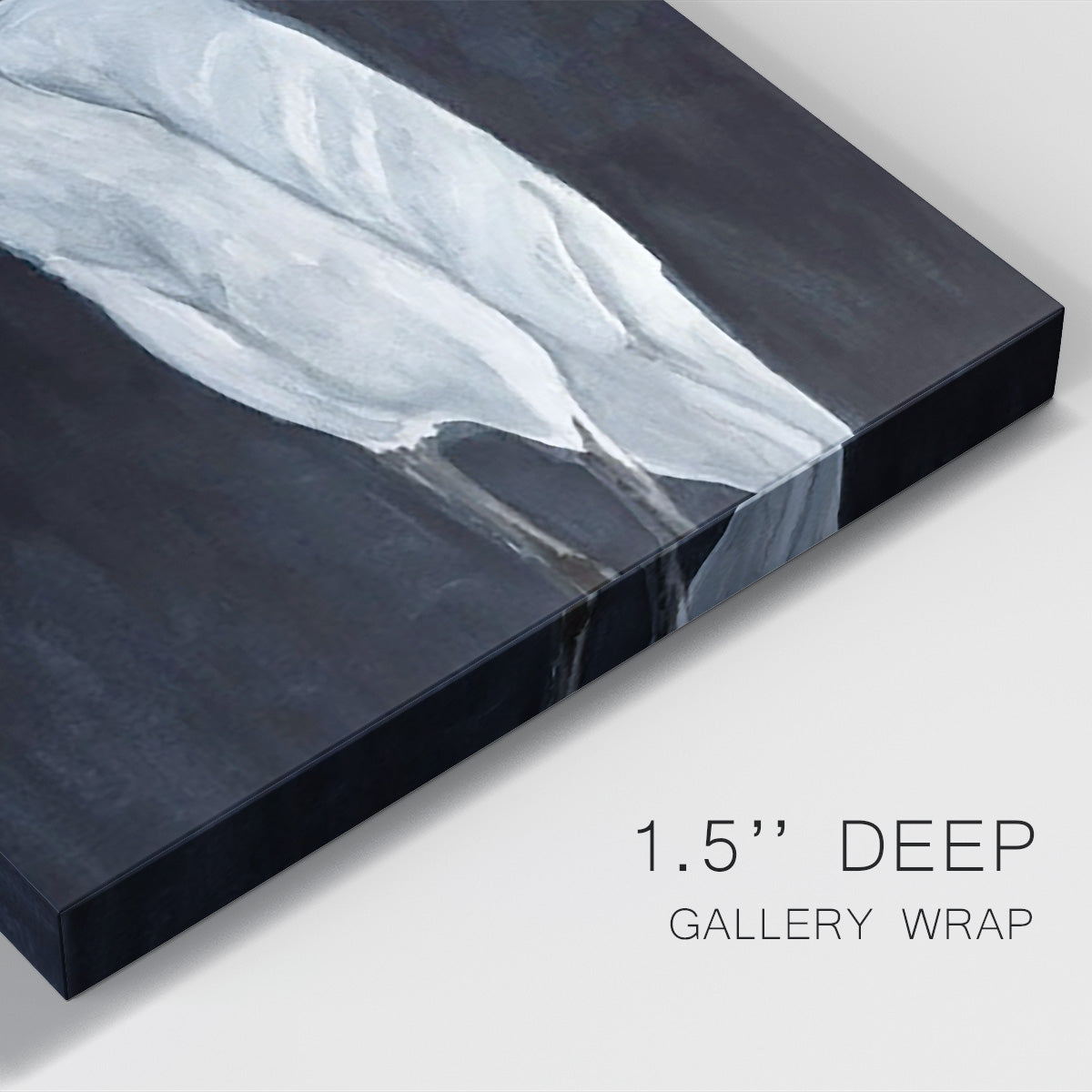 Calm Great Egret I Premium Gallery Wrapped Canvas - Ready to Hang