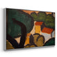 Landscape with Trees and Houses, c. 1905 - Floater Framed Canvas Print