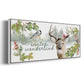 Reindeer Woods - Floater Framed Canvas Print