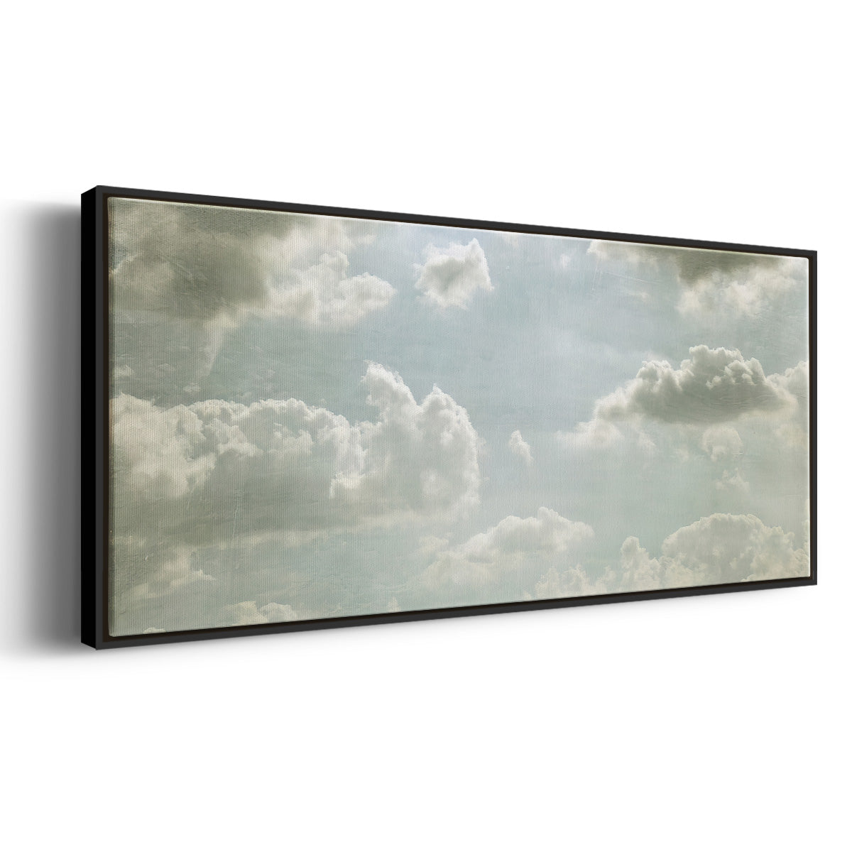 Sky Scrapers III - Floater Framed Canvas Print