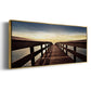 Naples Cove - Floater Framed Canvas Print