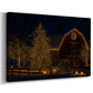 Candlelit Serenade of Morning - Canvas Art Print