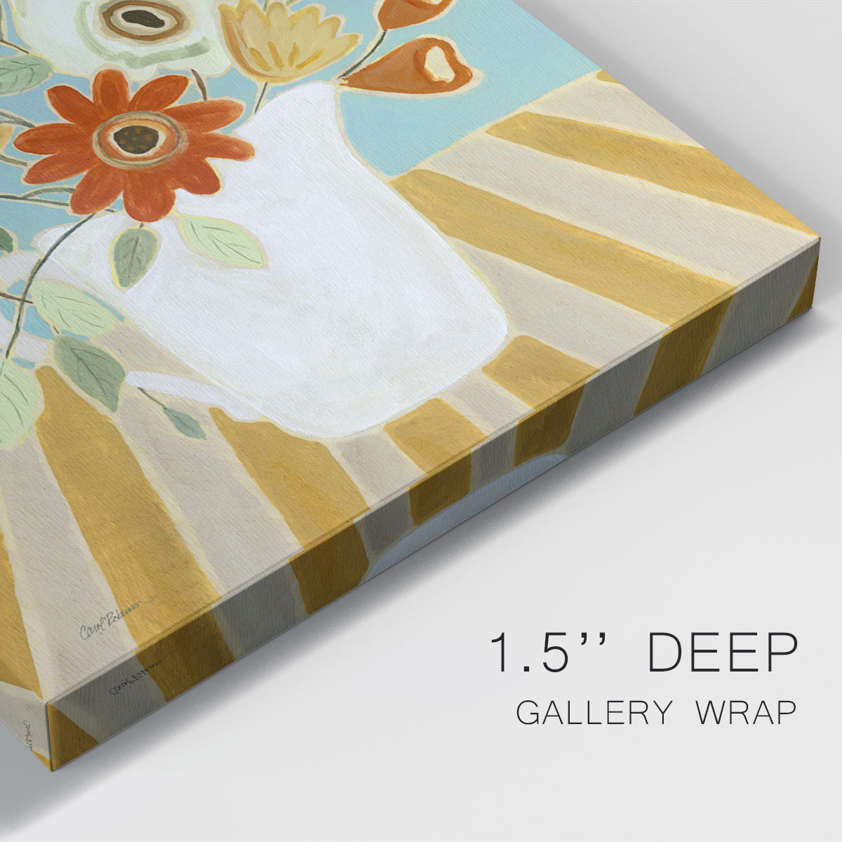 Joyful Blossoms I - Canvas Art Print