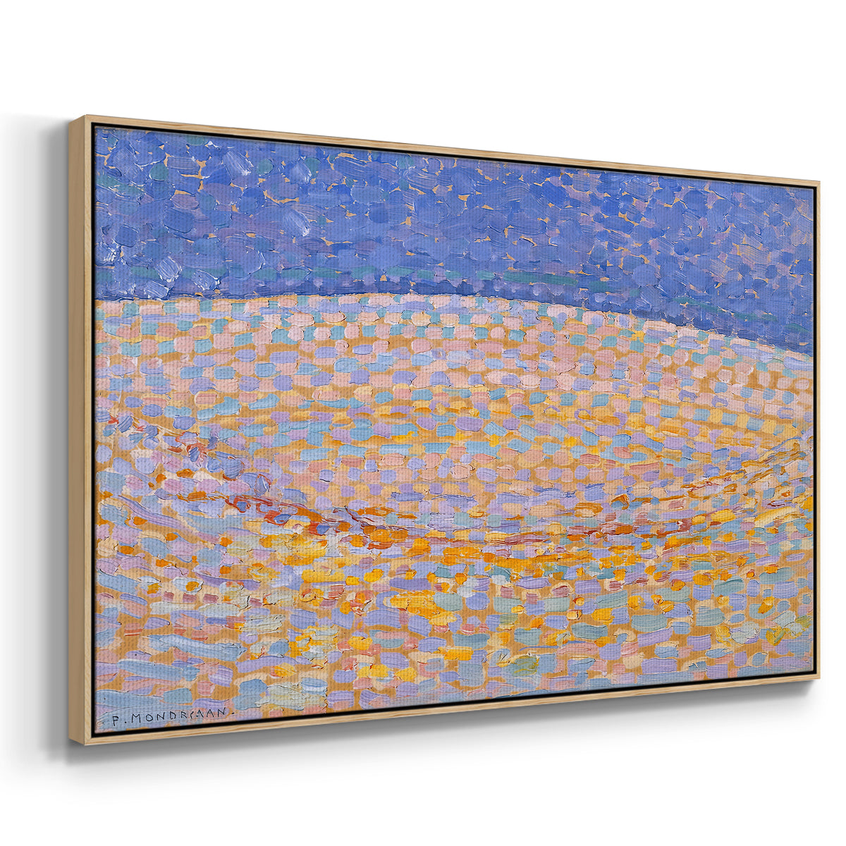 Dune III, 1909 - Floater Framed Canvas Print