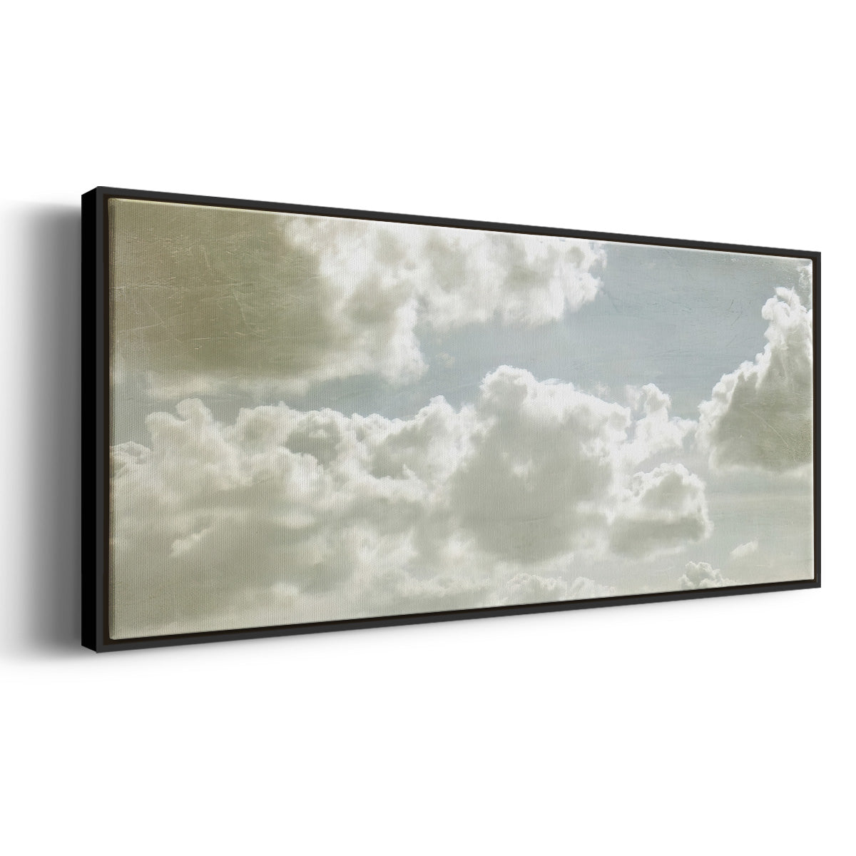 Sky Scrapers IV - Floater Framed Canvas Print