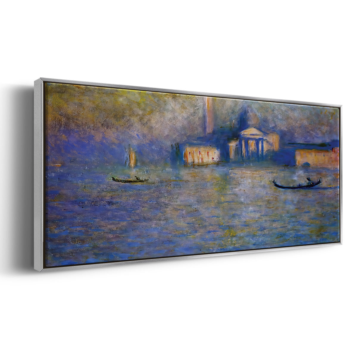 San Giorgio Maggiore, Twilight, 1908 - Floater Framed Canvas Print