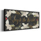 Gilded Christmas Collection D - Floater Framed Canvas Print