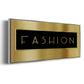 Gold Fashion - Floater Framed Canvas Print