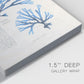 Blue Marine Algae V - Canvas Art Print