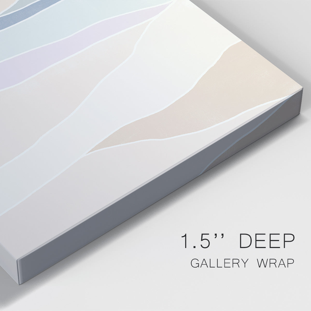 Wave Tableau II Premium Gallery Wrapped Canvas - Ready to Hang