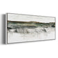 River Flow - Floater Framed Canvas Print