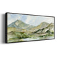 Serene Mountains II - Floater Framed Canvas Print