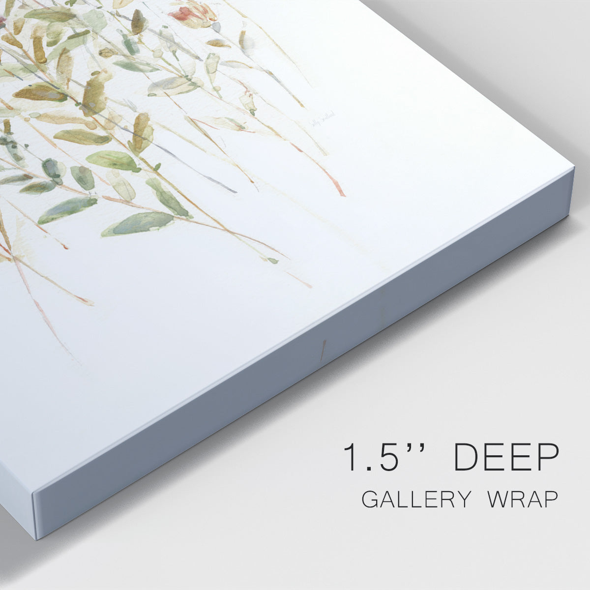 Wildflower Breeze II Premium Gallery Wrapped Canvas - Ready to Hang