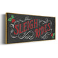 Sleigh Rides - Floater Framed Canvas Print