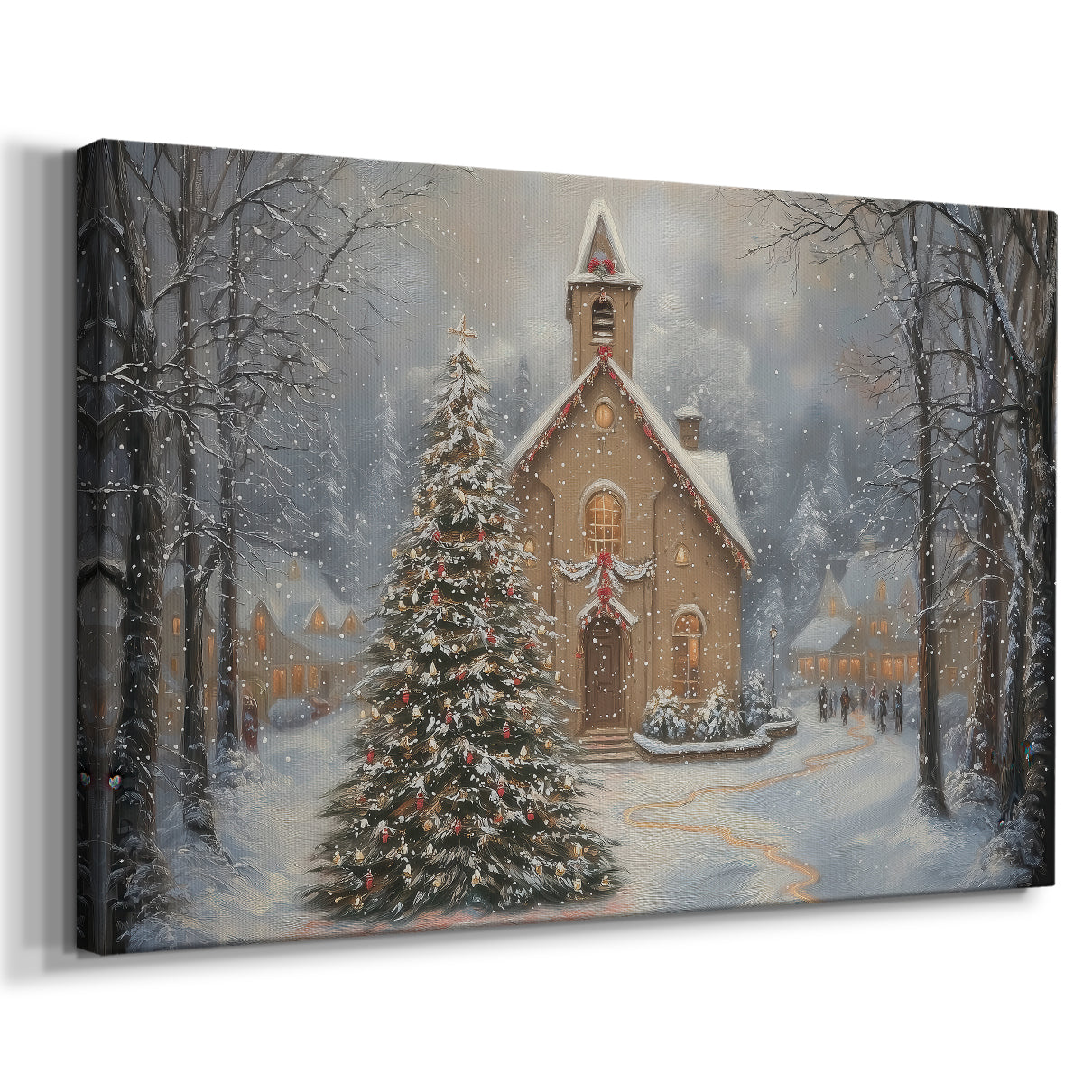 Quiet Skies Whisper - Canvas Art Print