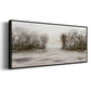 Near Graham Mountain - Floater Framed Canvas Print