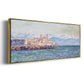 The Old Fort at Antibes, 1888 - Floater Framed Canvas Print